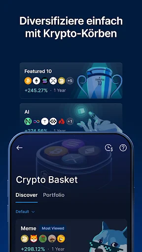 Crypto.com - Kaufe BTC ETH CRO screenshot