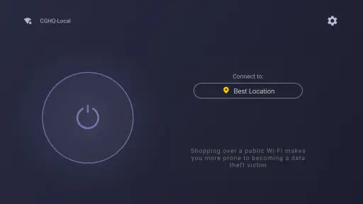CyberGhost VPN WLAN-Sicherheit screenshot