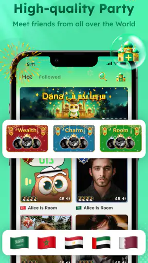 Dana-Group Voice Chat Rooms screenshot