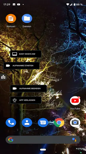 Dashcam App Deutsch screenshot