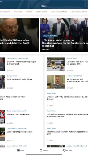 DBwV App screenshot