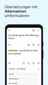 DeepL Übersetzer screenshot