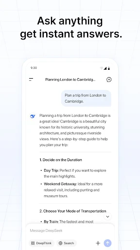 DeepSeek - KI-Assistent screenshot