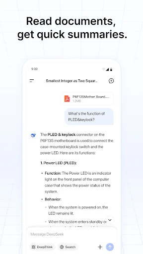DeepSeek - KI-Assistent screenshot