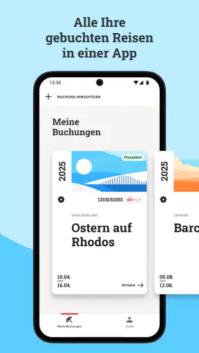 MyDERTOUR | Reisen verwalten screenshot
