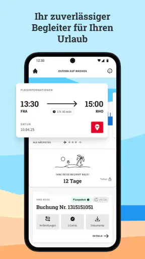 MyDERTOUR | Reisen verwalten screenshot