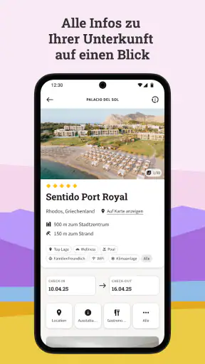 MyDERTOUR | Reisen verwalten screenshot