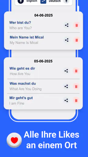 Deutsch Englisch Übersetzer screenshot