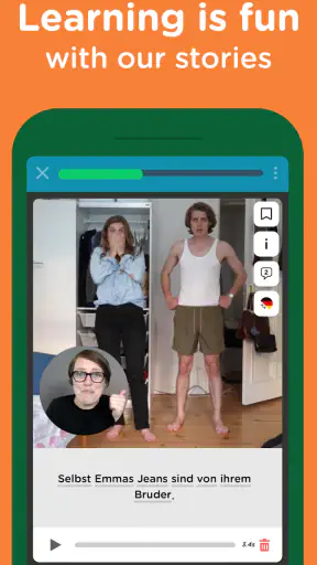 Deutsch lernen mit Seedlang screenshot