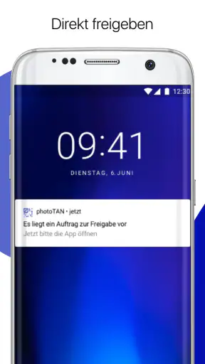 Deutsche Bank photoTAN screenshot