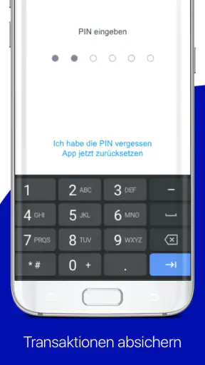 Deutsche Bank photoTAN screenshot