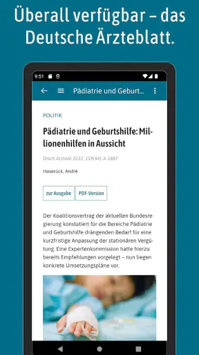 Deutsches Ärzteblatt screenshot