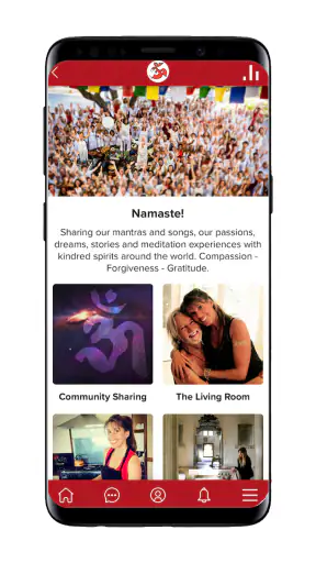 Deva & Miten’s Gayatri Sangha screenshot