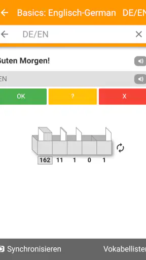 dict.cc Wörterbuch screenshot