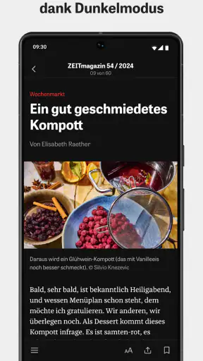 DIE ZEIT E-Paper App screenshot