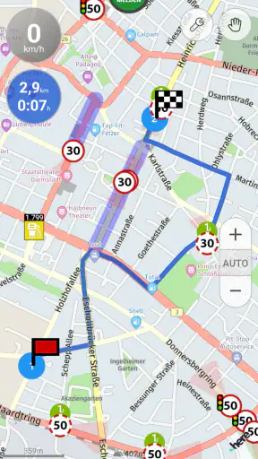 Dieselfahrverbote Routenplaner screenshot