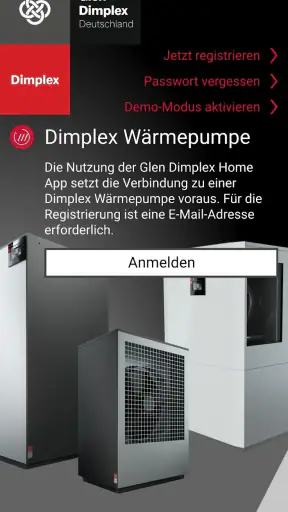 Dimplex Home screenshot