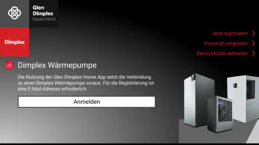 Dimplex Home screenshot