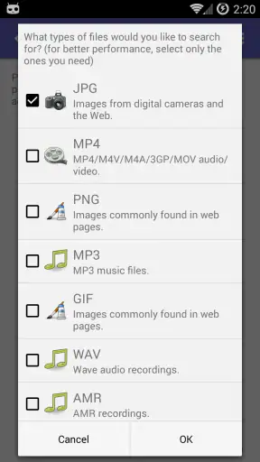DiskDigger Fotorettung screenshot