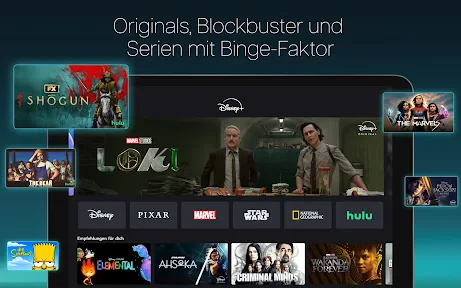 Disney+ screenshot
