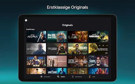 Disney+ screenshot