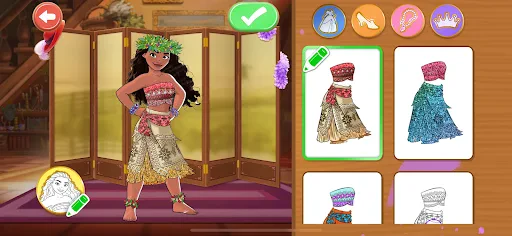 Disney Färbung Welt screenshot