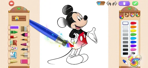 Disney Färbung Welt screenshot