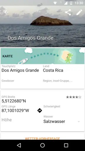 DiveMate (Tauchlogbuch) screenshot