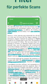 Docutain: PDF Scanner App, OCR screenshot