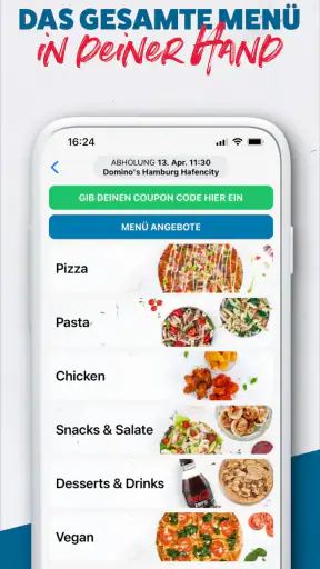 Domino's Pizza Deutschland screenshot