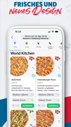 Domino's Pizza Deutschland screenshot