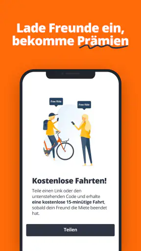 Donkey Republic Fahrradverleih screenshot