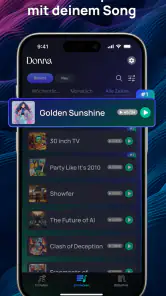 Donna KI Lied Musik Generator screenshot