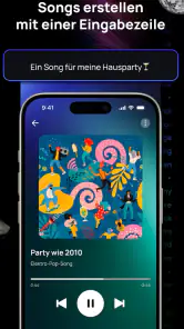 Donna KI Lied Musik Generator screenshot