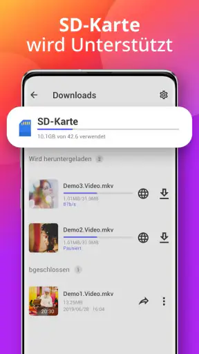 Downloader screenshot