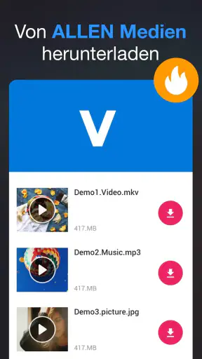 Downloader für alle Videos screenshot