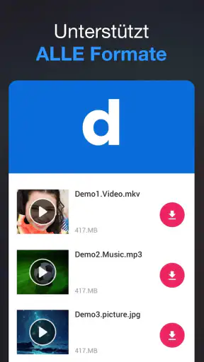 Downloader für alle Videos screenshot