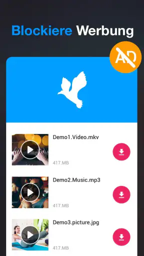 Downloader für alle Videos screenshot