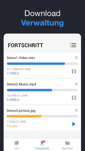 Downloader für alle Videos screenshot