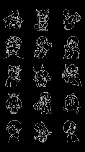 Draw Glow Comics screenshot