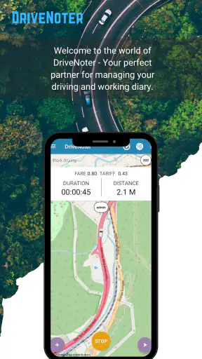 DriveNoter Fahrtenbuch screenshot