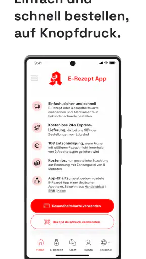 E-Rezept App screenshot