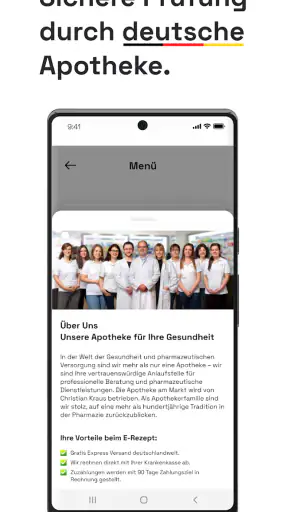 E-Rezept App screenshot