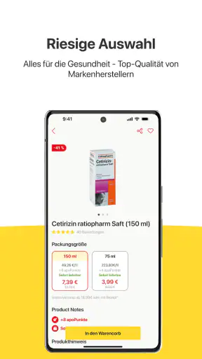 E-Rezept App apodiscounter screenshot