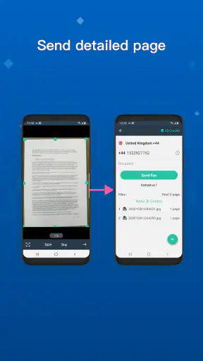 Easy Fax - send fax from phone screenshot