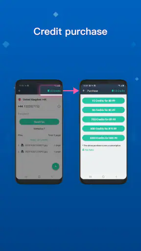 Easy Fax - send fax from phone screenshot
