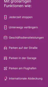 EasyPark – deine Park App screenshot