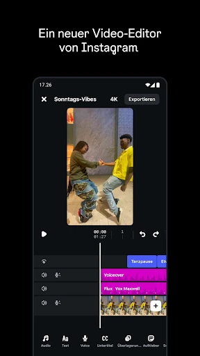 Edits, eine Instagram-App screenshot