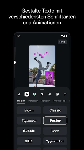 Edits, eine Instagram-App screenshot