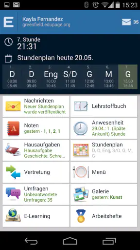 EduPage screenshot